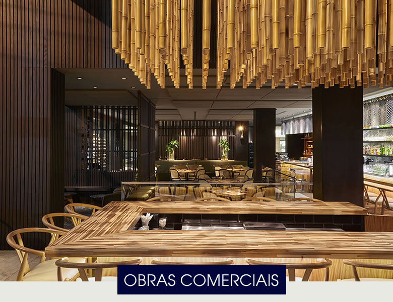 obras comerciais